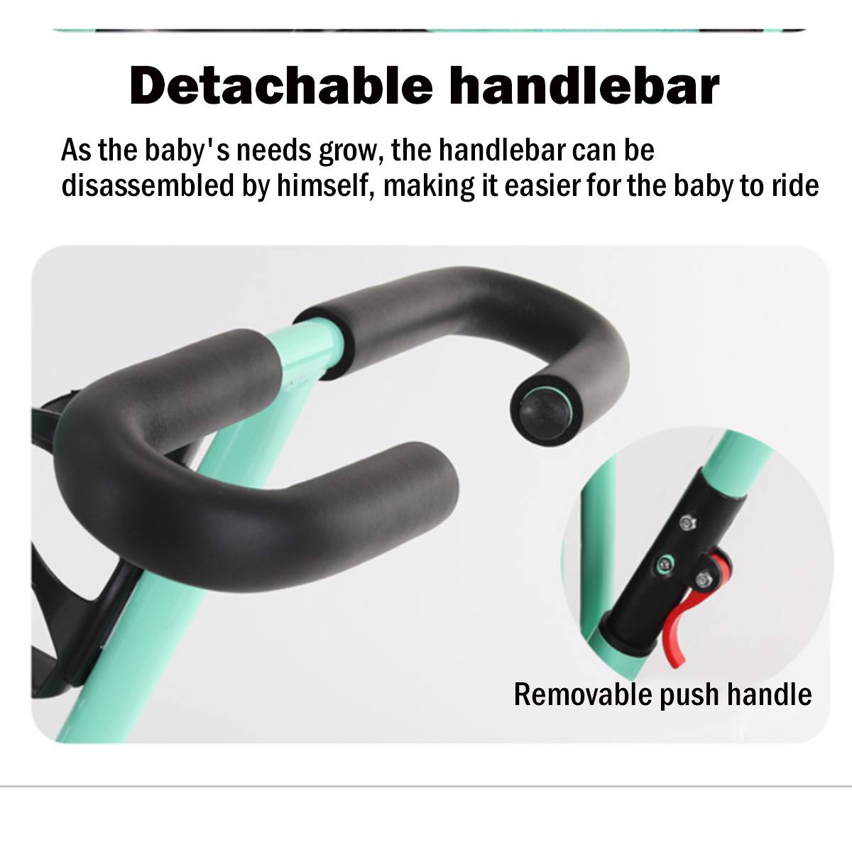 4 In 1 Infant Tricycle Folding Rotating Seat Baby Stroller 3 Wheel Bicycle Kids Bike Three Wheel Stroller Toddler Baby Trolley