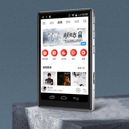 4 Inch Full Screen HD Media Player MP4 Player WiFi Android 6.0 MP3/4 2+16GB/1+ 8G Bluetooth 5.0 Contact Music Player FM Radio