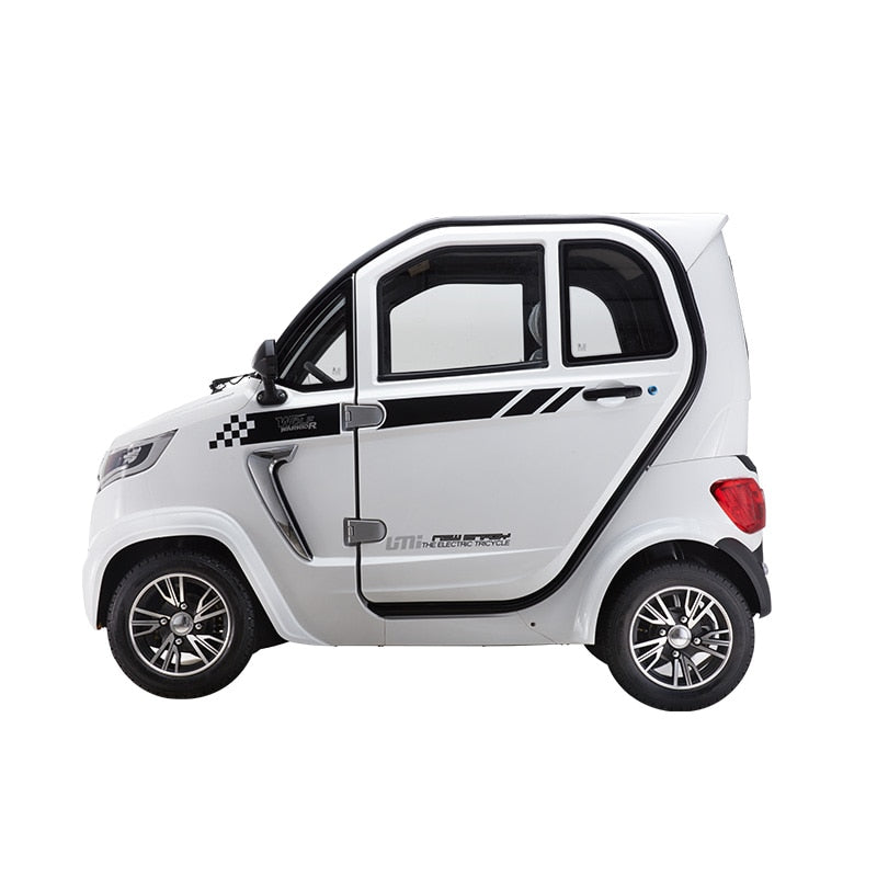 4 Wheels Electric Tricycles for Adult 4-5 Person. Electric Car. Passenger Vehicle Tuk Tuk Mini Car for Sale