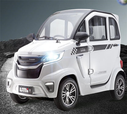 4 Wheels Electric Tricycles for Adult 4-5 Person. Electric Car. Passenger Vehicle Tuk Tuk Mini Car for Sale