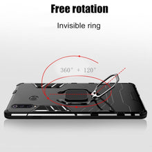 将图片加载到图库查看器，4 in 1 Case For Samsung Galaxy A70 A50 Case Armor PC Cover TPU Rim Finger Ring Holder Phone Case On For Samsung A50 A 70 Cover
