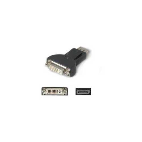 ADDON DISPLAYPORT MALE TO DVI-I (29 PIN) FEMALE BLACK ADAPTER