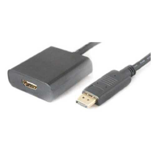 ADDON 5 PACK OF 8IN DISPLAYPORT MALE TO HDMI FEMALE BLACK ADAPTER CABLE