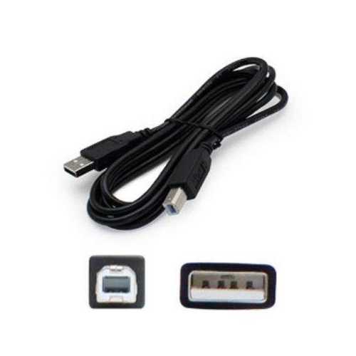 ADDON 3.05M (10.00FT) USB 2.0 (A) MALE TO USB 2.0 (B) MALE BLACK CABLE