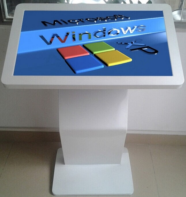 42 46 47 Inch Standing IPS HD LCD Monitor Touch Panel Interactive Display PC TV Digital Signage Totem Kiosk