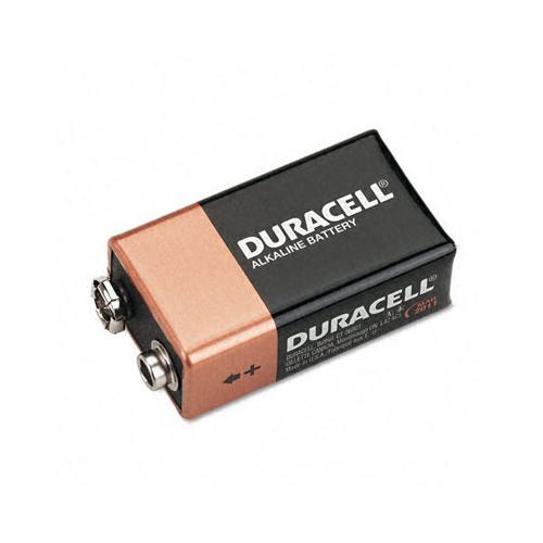Case of [2] Duracell Coppertop Alkaline Batteries 9V 4/Pack