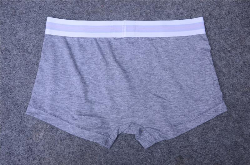 4Pcs/Lot Brand Men Boxers Underwear Sexy U Convex Designer Breathable Cotton Short Boxer Men Underpants Under Panties