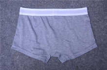 将图片加载到图库查看器，4Pcs/Lot Brand Men Boxers Underwear Sexy U Convex Designer Breathable Cotton Short Boxer Men Underpants Under Panties
