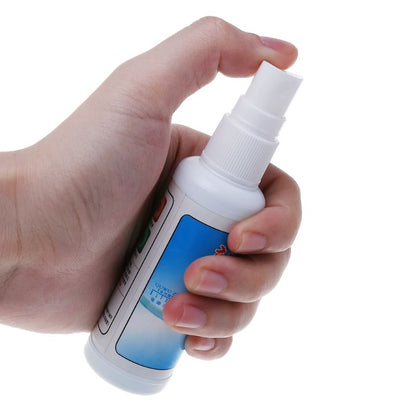 50ml Glasses Lens Cleaner Wipe Nursing Liquid Phone Screen Sunglasses Cleaning Anti Fog Misting Dust Portable Eyewear Accessorie