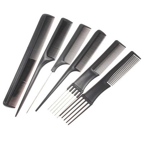 Professional Salon Hair Styling Hairdressing Plastic Combs