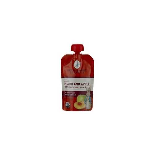 Peter Rabbit Organics Peach & Apple Fruit Snacks (10x4 Oz)