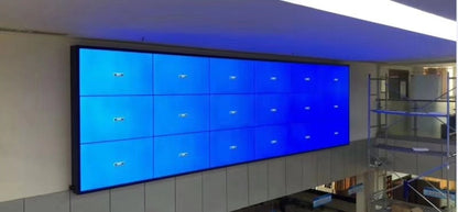 55 inch 3x3 pcs DID LED LCD TV monitor screen display 3.5mm bezel 4K  LCD led video TV wall