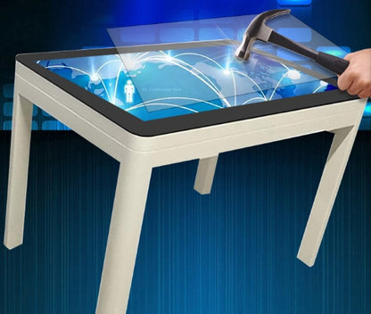55'' inch windows OS lcd interactive touchscreen display monitor with PC bilt in coffee table