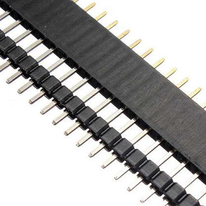 40 Pin 2.54mm Male Female SIL Socket Row Strip PCB Connector