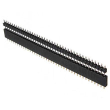 将图片加载到图库查看器，40 Pin 2.54mm Male Female SIL Socket Row Strip PCB Connector
