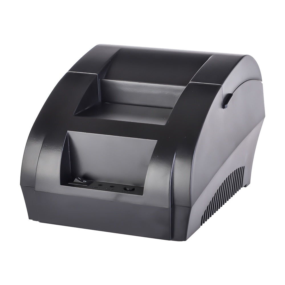 58mm Bluetooth Thermal Printer Wireless Receipt Printer Wired Bill Printer For Android iOS Mobile Phone POS System Cash Drawer