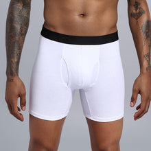 Load image into Gallery viewer, 5Pcs/lot  Boxershorts Man Underpants Long Boxers Men Underwear Cotton Shorts Breathable Shorts Boxers Gay cueca boxer
