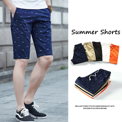 Men's Shorts Summer Clothing Casual Cargo Shorts Cotton Male Beach Short Pants Mens Plus Size Quick Drying Boardshorts 2019 Sizes Available up to 5XL