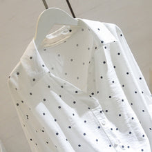 Charger l&#39;image dans la galerie, 2019 Korean Short Sleeve Casual Women Shirt  Shirt Elegant Slim Office Women Blouse Streetwear Ladies Tops 5XL Plus Size Autumn

