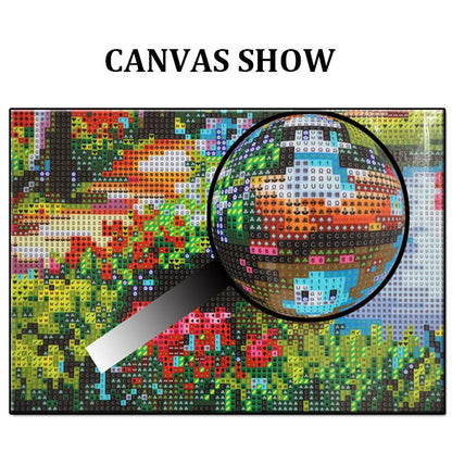5d diy diamond painting four seasons trees cross stitch square diamonds full 3d diamond embroidery 5pcs/set needlework home arts