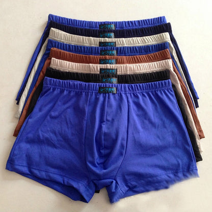 5pcs Casual Daily Boxer Men's Underwear M XL New Sexy Solid Low Waist Sport Soft Comfortable Stretch Breathable Stylish #NK2598G
