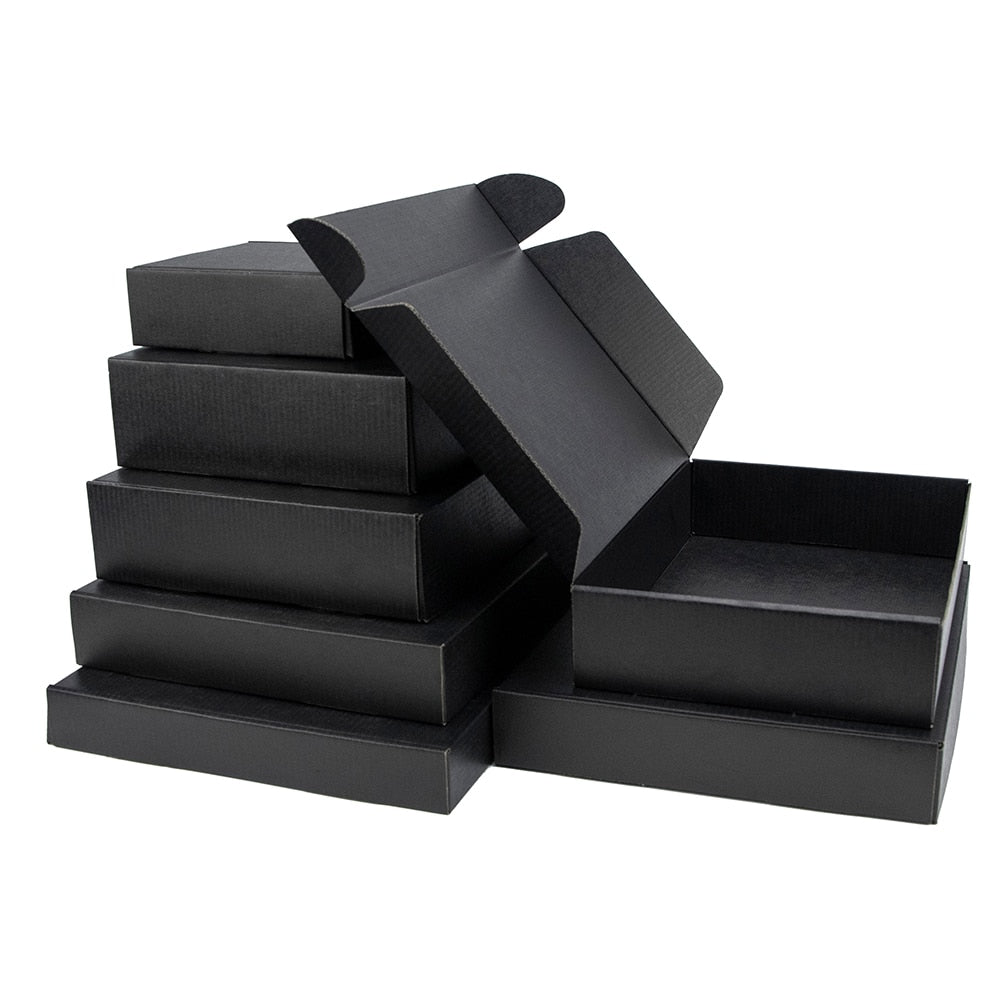 5psc/10pcs/Lot Colour Carton Small Gifts Packaging Box Blank Kraft Carton Support Xustom Sizes Printed Logo Patterns