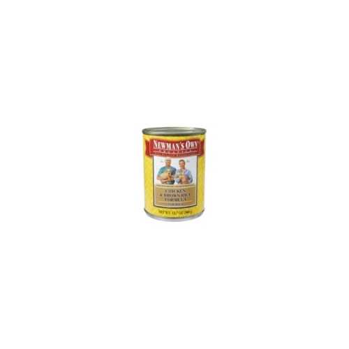 Newman's Own Chicken & Rice Dog Food Can (12x12.7 Oz)