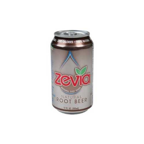 Zevia Natural Root Beer Diet Soda (4x6x12 Oz)