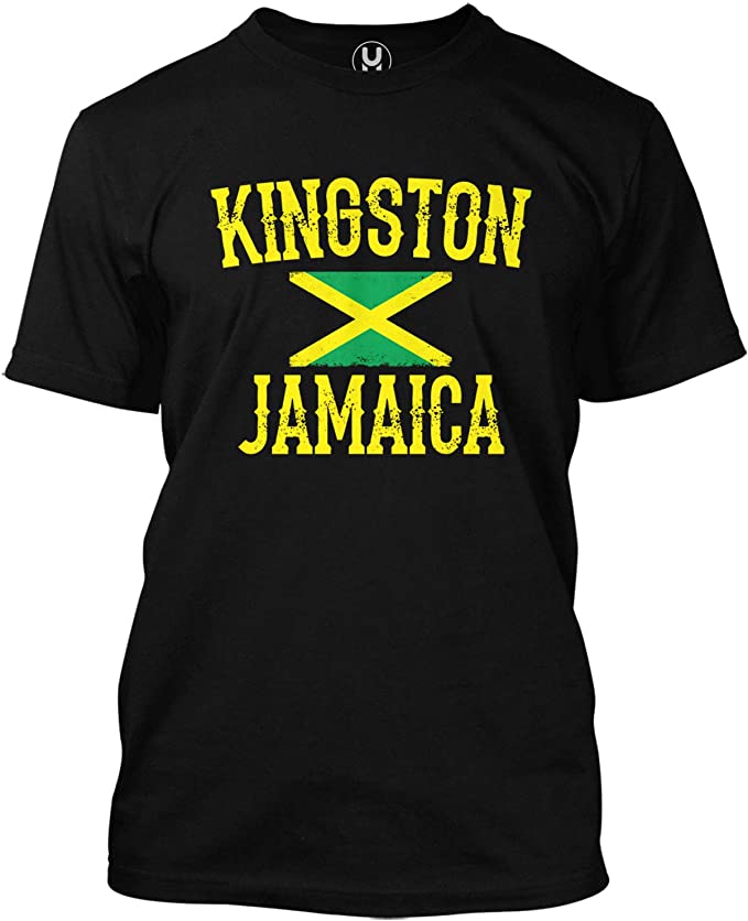 Kingston Jamaica - Jamaican Rasta Men's T-Shirt