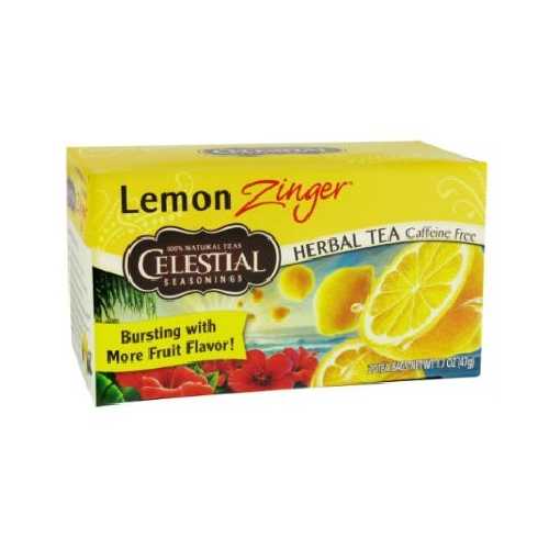 Celestial Seasonings Lemon Zinger Herb Tea (6x20 bag)