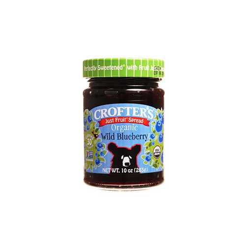 Crofters Wild Blueberry Fruit Spread (6x10 Oz)