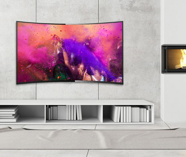 65 75 85 95 100 inch curved screen display 4K monitor multi languages TV wifi KTV TV Android OS smart led television TV