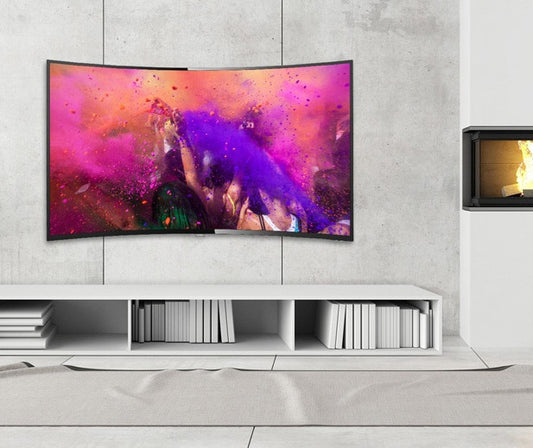 65 75 85 95 100 inch curved screen display 4K monitor multi languages TV wifi KTV TV Android OS smart led television TV