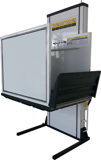 6m Electric Home Elevator Vertical Wheelchair Lift for Disabled People