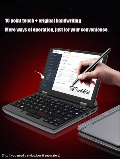 7-inch touch screen mini laptop four core business office learning portable handheld 2021 new product J3455 8G 128G 256G 512G