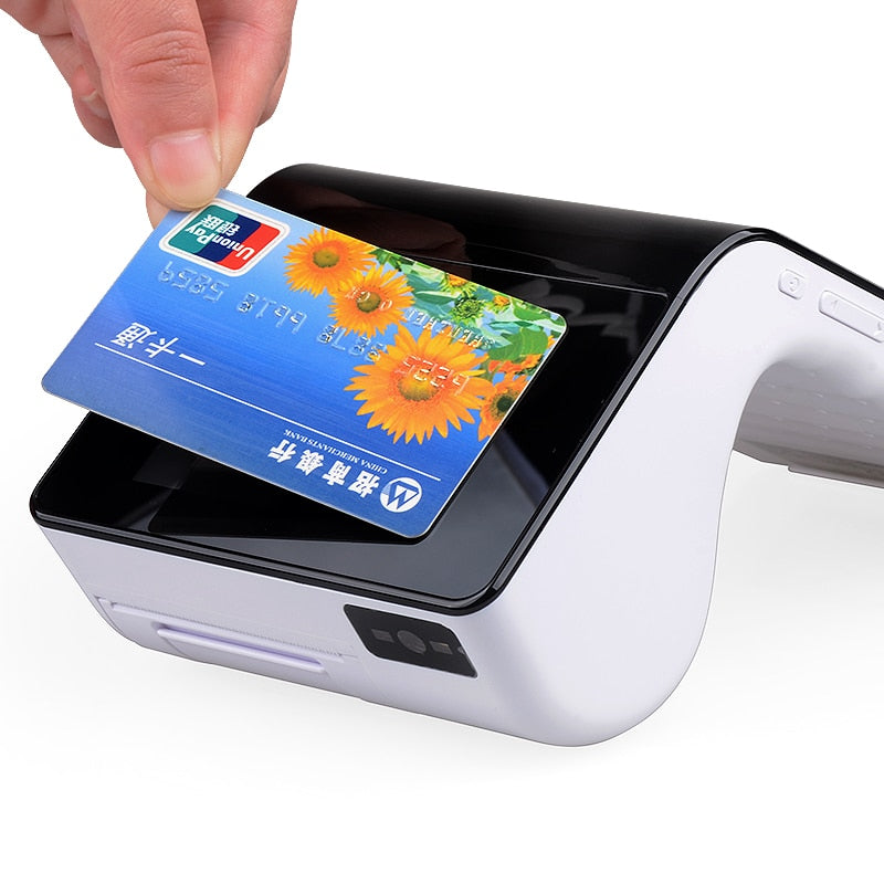 7 inches Capacitive touch screen Android pos system with NFC barcode scanner all in one PT7003