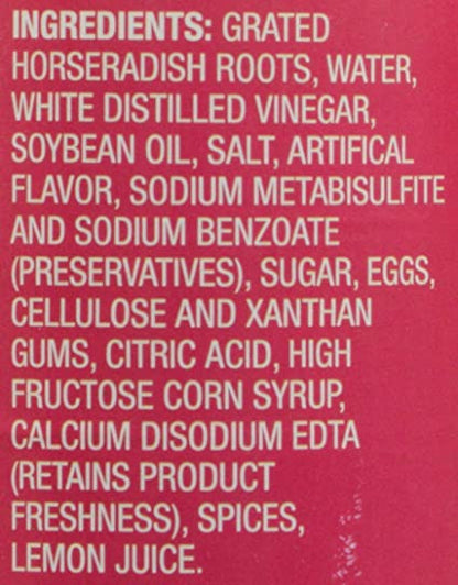 Beaver Kosher Extra Hot Horseradish Sauce (12x4Oz)