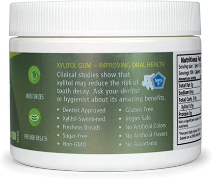 Spry Xylitol Gum - Natural Green Tea - 100 Count