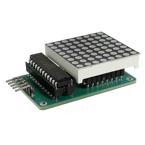 MAX7219 Dot Matrix Module DIY Kit SCM Control Module
