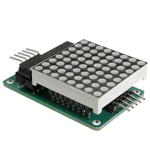 MAX7219 Dot Matrix Module DIY Kit SCM Control Module