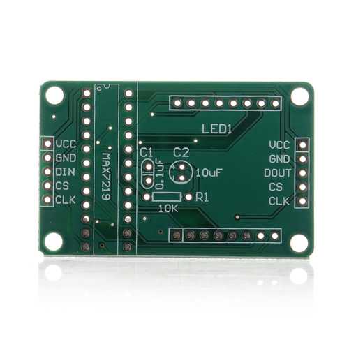 MAX7219 Dot Matrix Module DIY Kit SCM Control Module