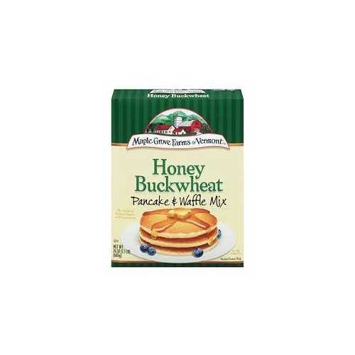 Maple Grove Farms Buckwheat & Honey Pancake Mix (6x24Oz)
