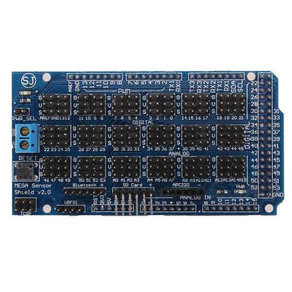 MEGA Sensor Shield V2.0 Expansion Board For ATMEGA 2560 R3 Geekcreit for Arduino - products that work with official Arduino boards