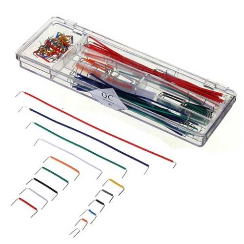 Geekcreit 140pcs U Shape Solderless Breadboard Jumper Cable Dupont Wire For  Shield