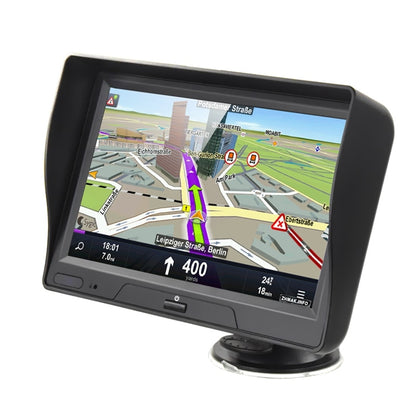 7Inch Gps Navigation Contact Sn Navigator Quad Core 8GB+256MB GPS Navi Bluetooth Device Built-in Maps & 2 Speakers
