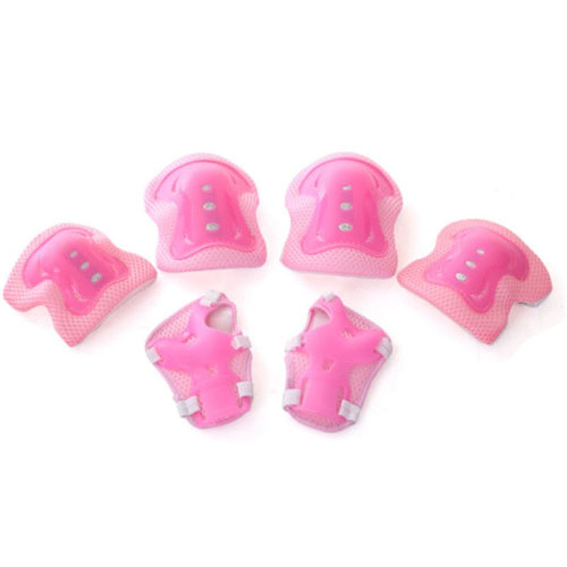 7pcs/Set Children Roller Skating Adjustable Elbow Knee Pads Boys Wrist Guards. Helmet. Protective Kids Sports Safety Boys Girls Guard Helmet Set. Cycling. Bicycle Helmet. Roller Skates Protective Set