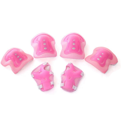 7pcs/Set Children Roller Skating Adjustable Elbow Knee Pads Boys Wrist Guards. Helmet. Protective Kids Sports Safety Boys Girls Guard Helmet Set. Cycling. Bicycle Helmet. Roller Skates Protective Set