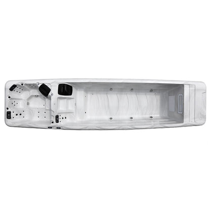 8.8 Meter Dual Swim Spa with a Hot Tub Villa Piscina Pool M-3500A