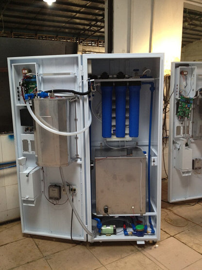 800GPD Automated Water Vending Machine/RO Pure Water Vending Machine