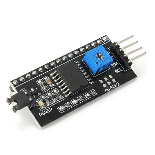 IIC I2C TWI SP Serial Interface Port Module 5V 1602 LCD Adapter Geekcreit for Arduino - products that work with official Arduino boards